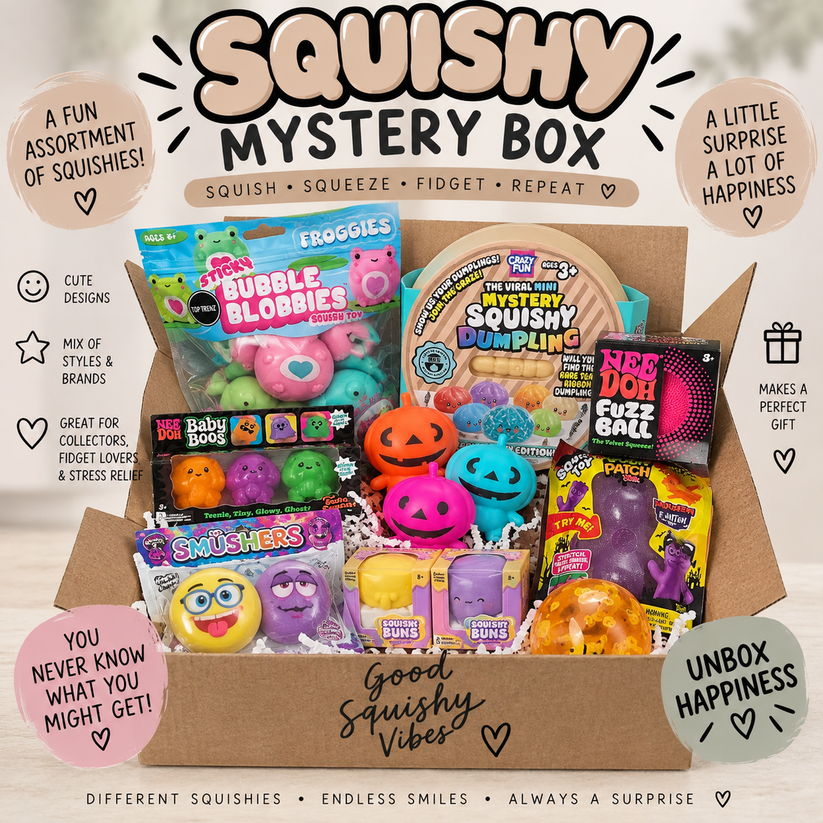 Squishy Fidget Mystery Box