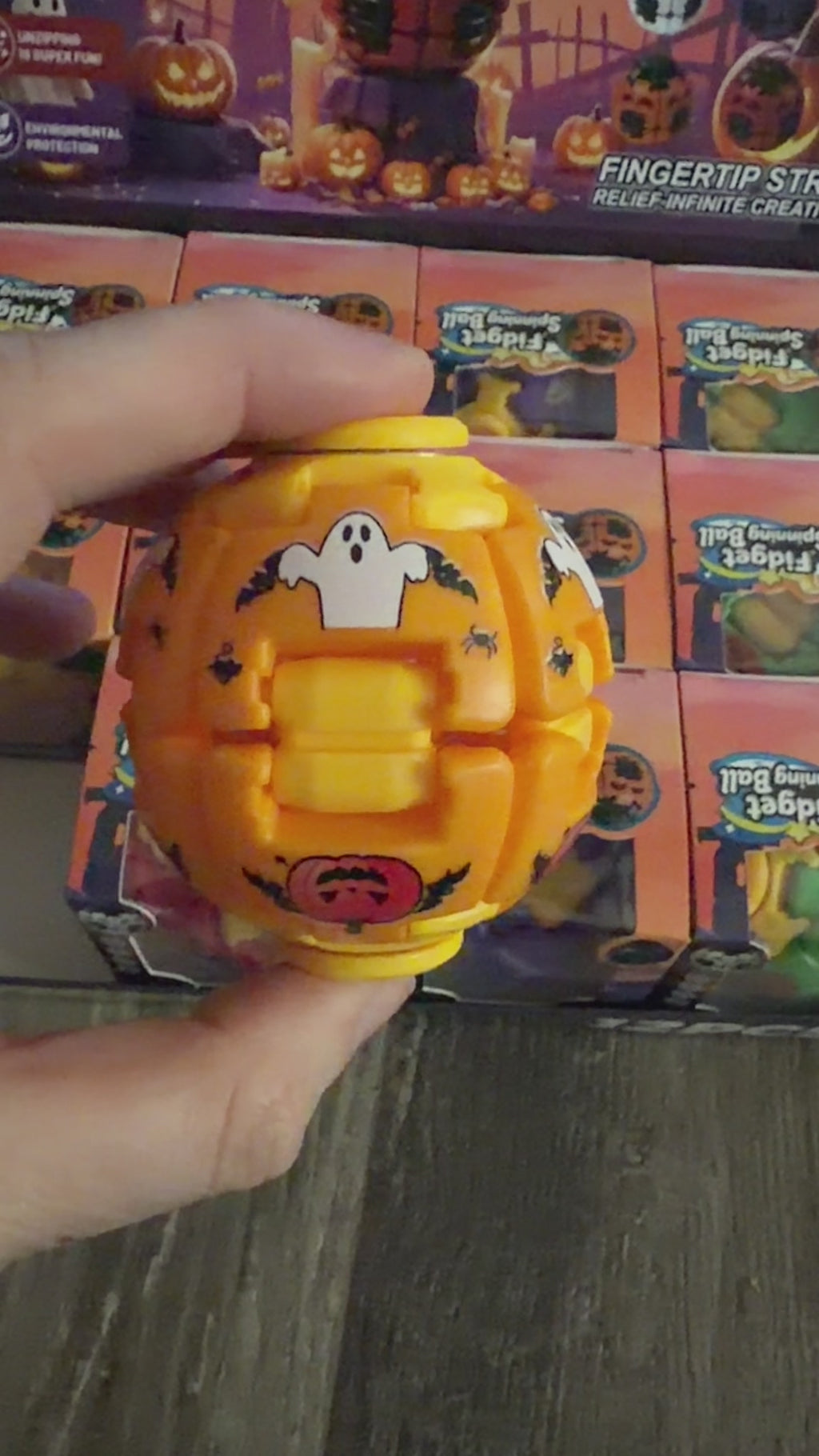 Halloween Gyro Ball Fidget Spinner