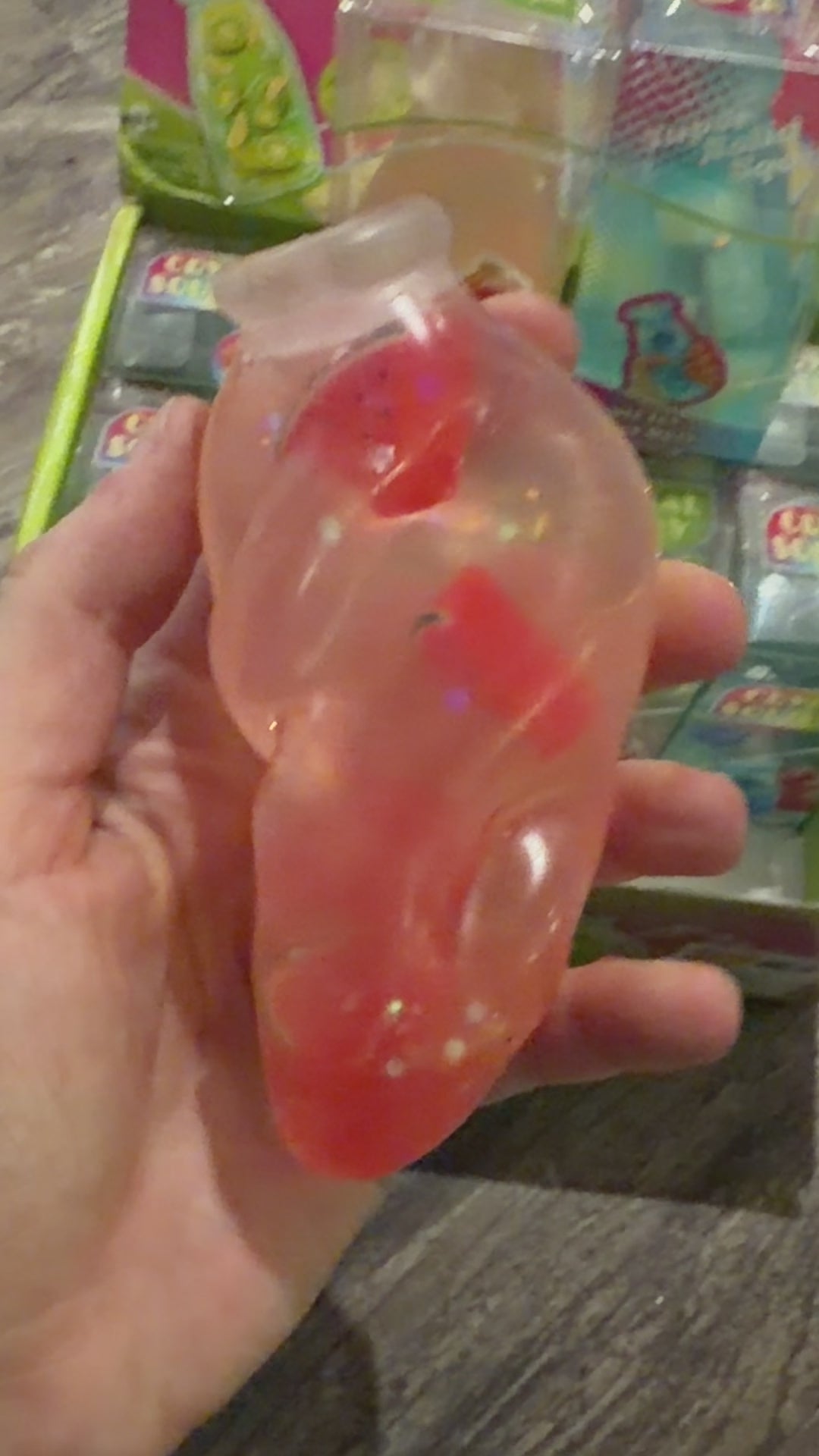 Coconut Oil Fruit Filled Bottle Squishy